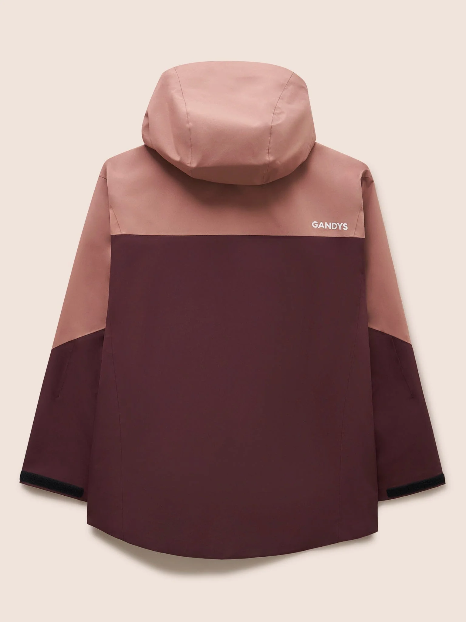 Argyle Waterproof Multi Pocket Jacket in Rose - Image 4