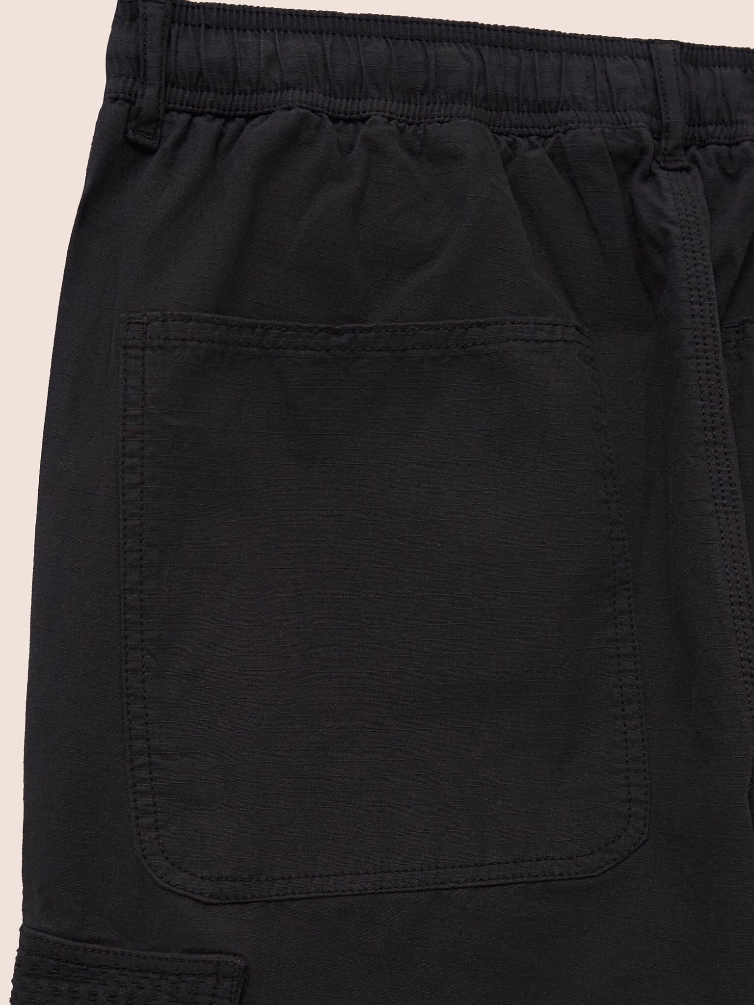 Black Nagpur Cargo Pocket Trousers - Image 8
