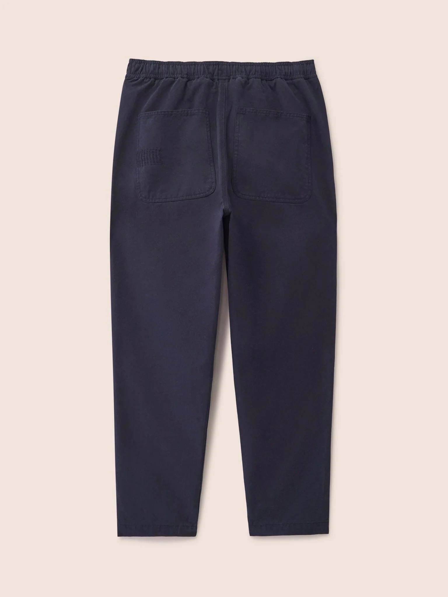 Navy Bombay Elasticated Waist Trousers - Image 5