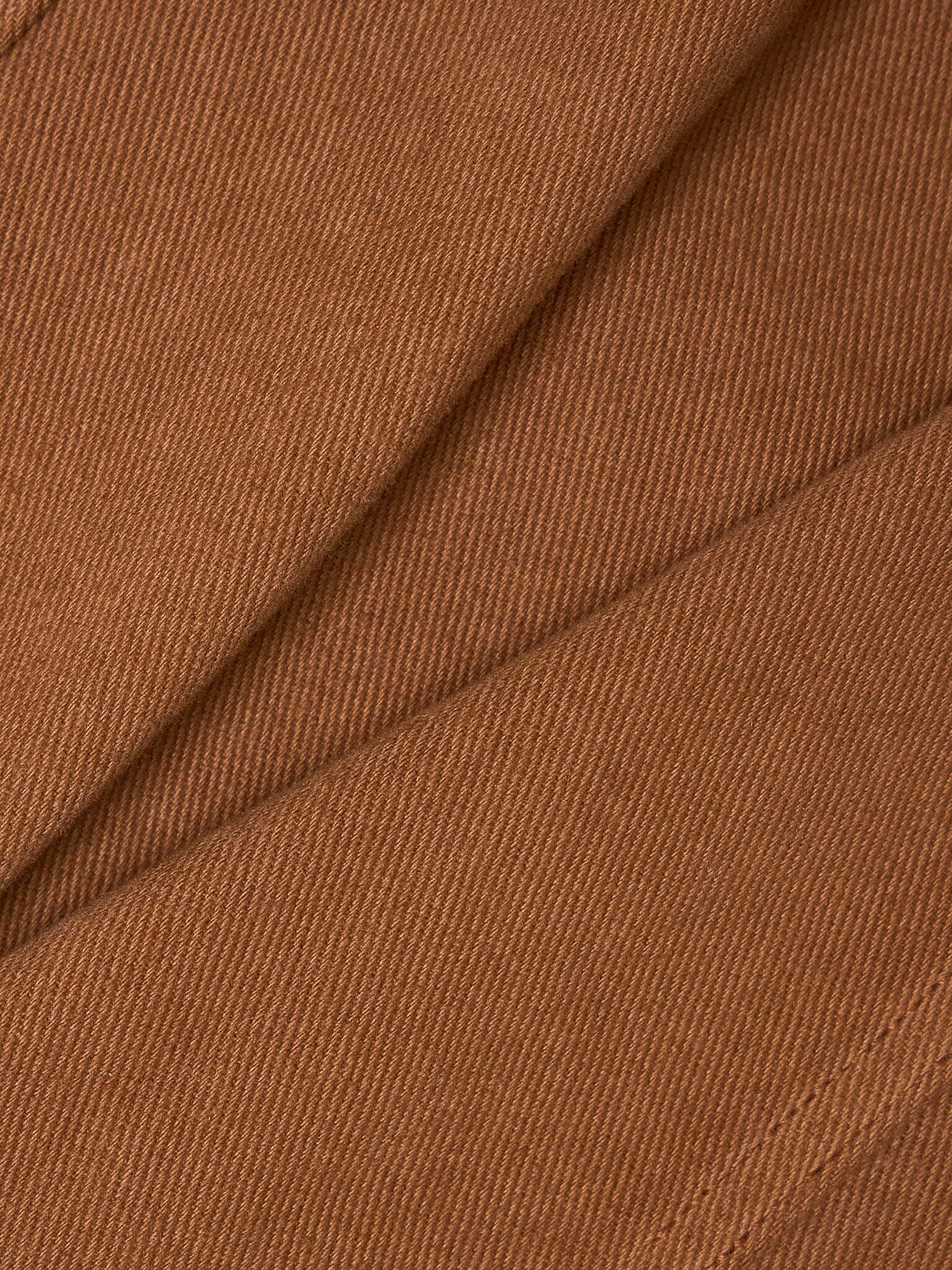 Brecon Cotton Patch Chore Jacket in Orange - Image 7