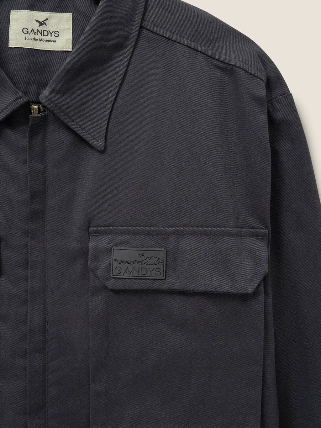 Charcoal Lund Lightweight Jacket - Image 4