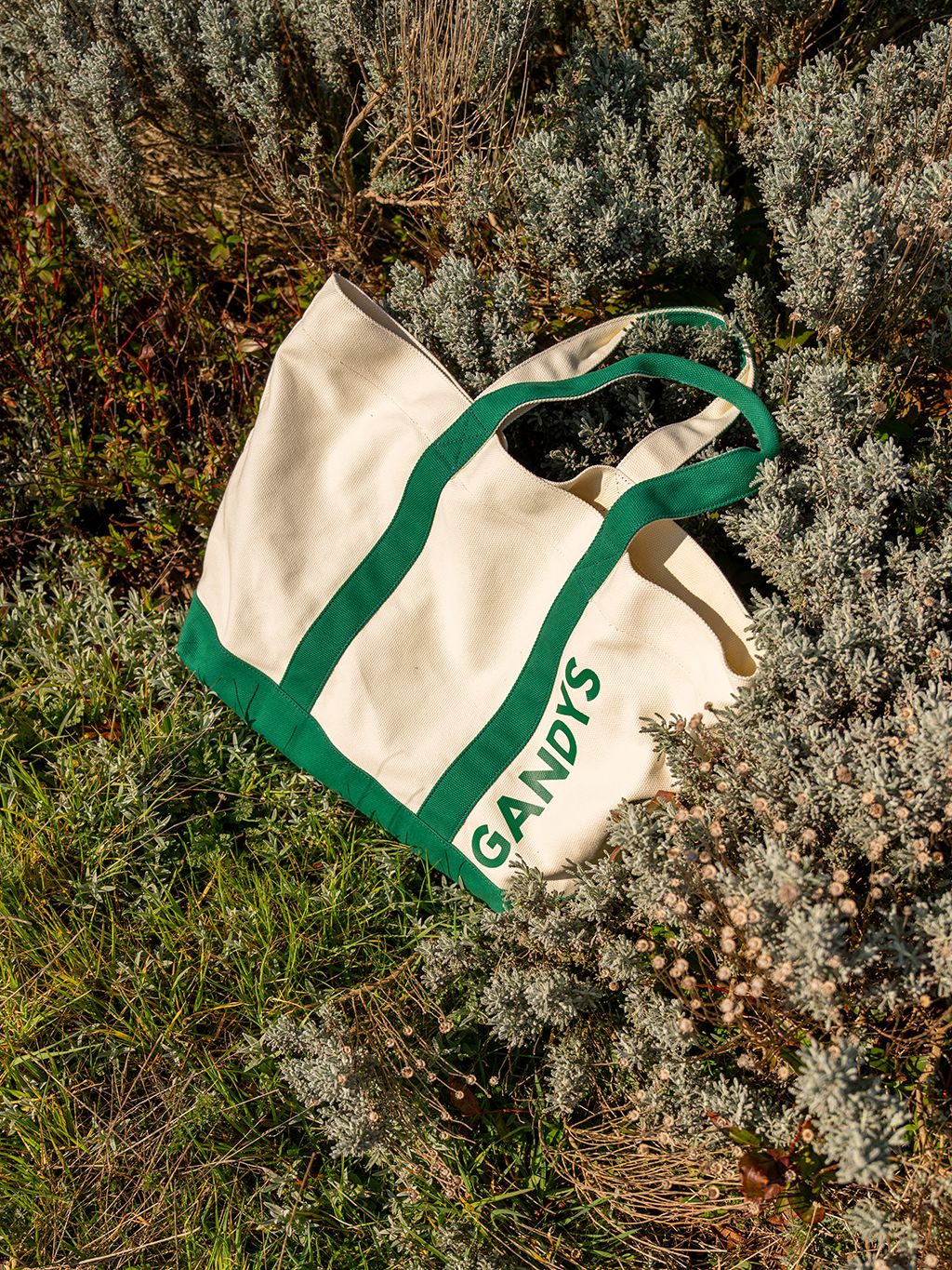 Green Rio Cotton Beach Tote - Image 3