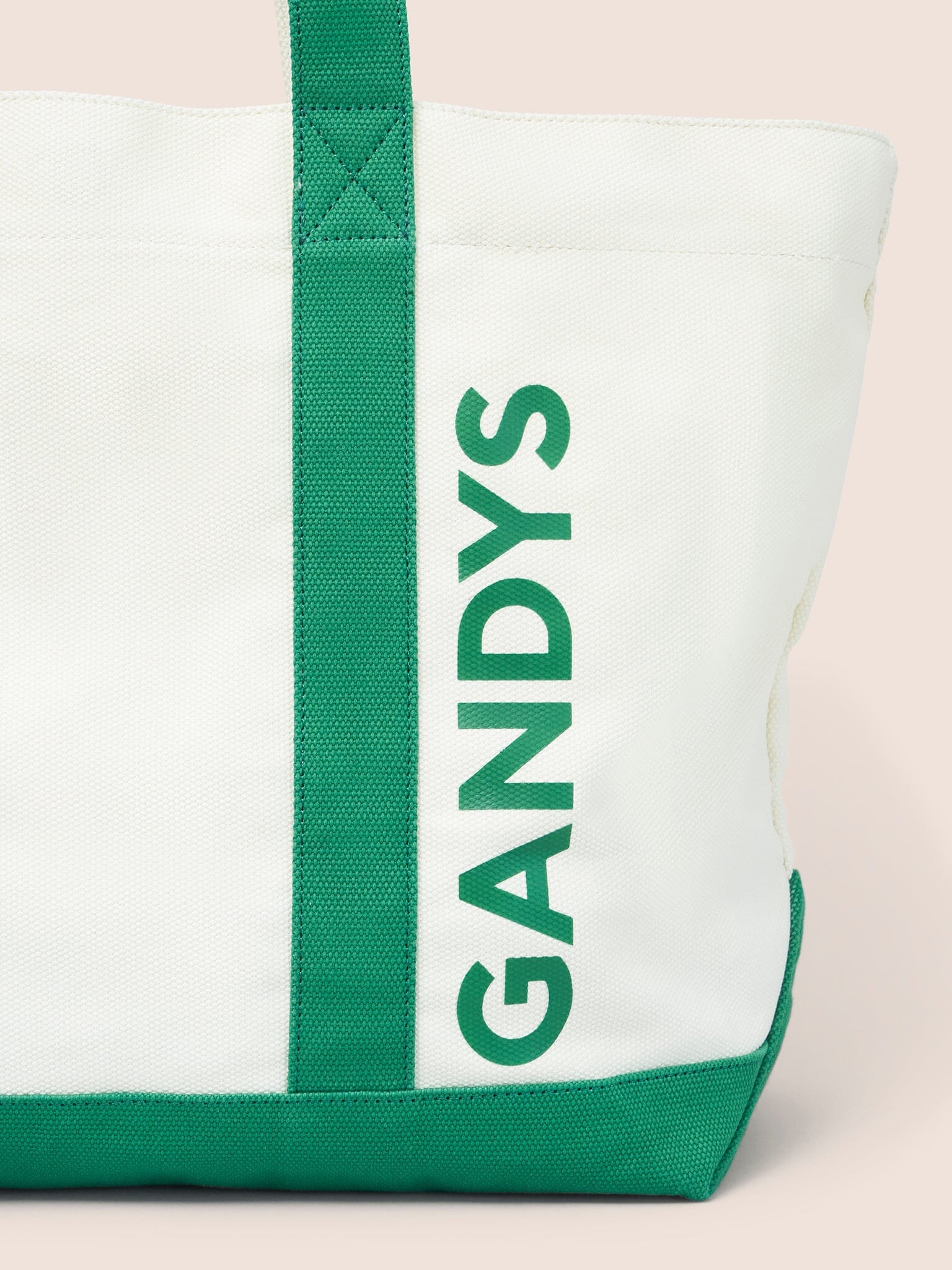 Green Rio Cotton Beach Tote - Image 5