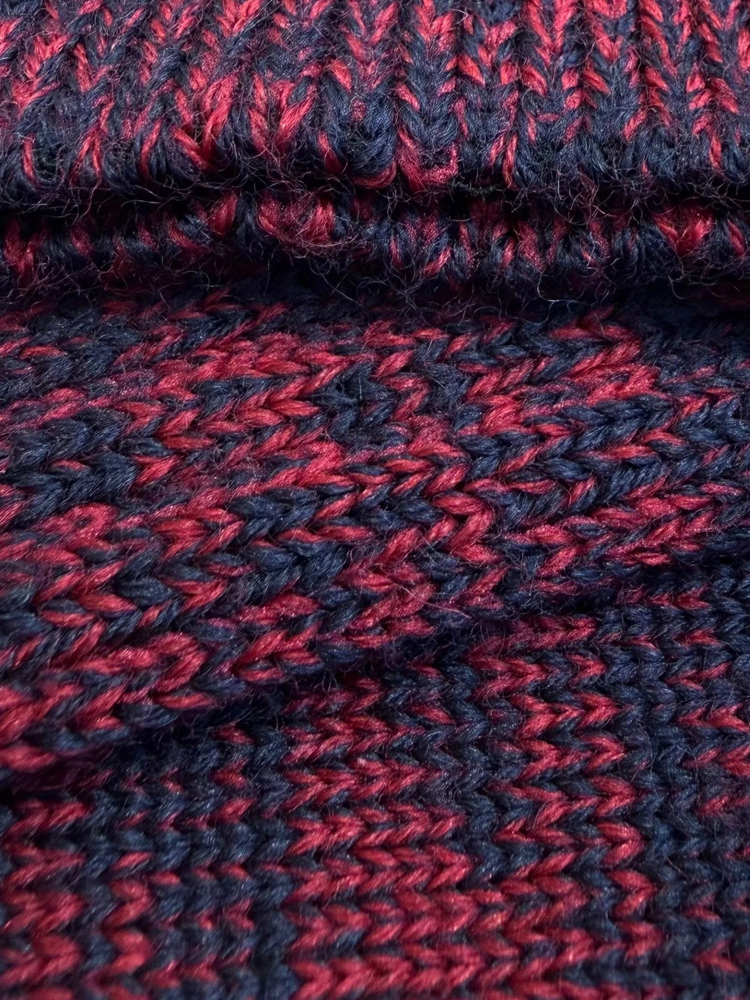 Haworth Made in England Socks in Pink and Navy - Image 4