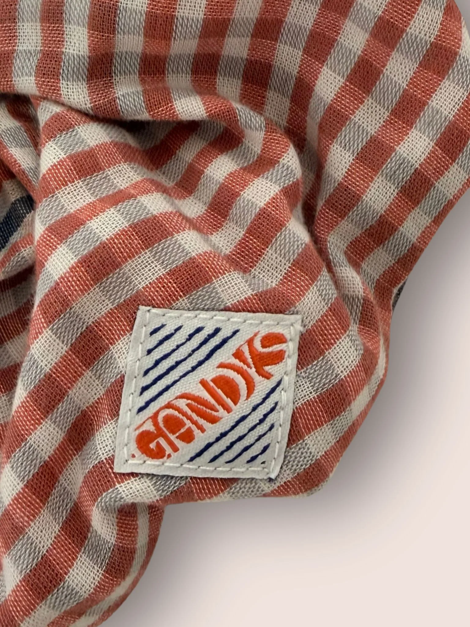 Red Check Scrunchie - Image 3