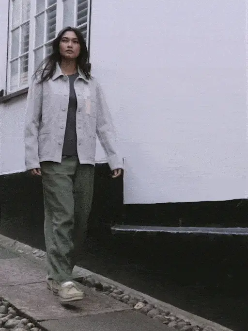 Green Bembridge Barrel Linen Trouser - Image 5