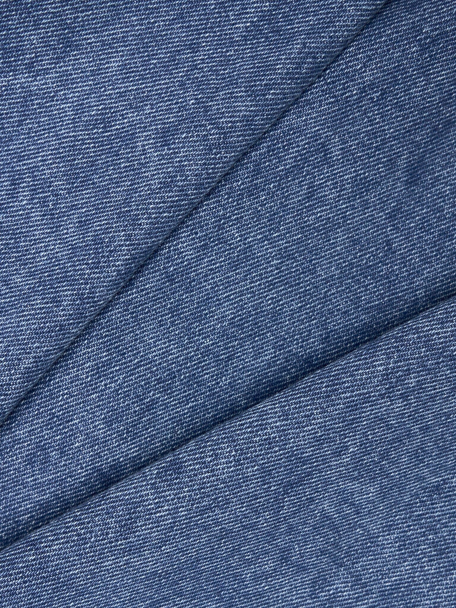 Nimes Cotton Tie Detail Denim Jacket in Midwash - Image 8