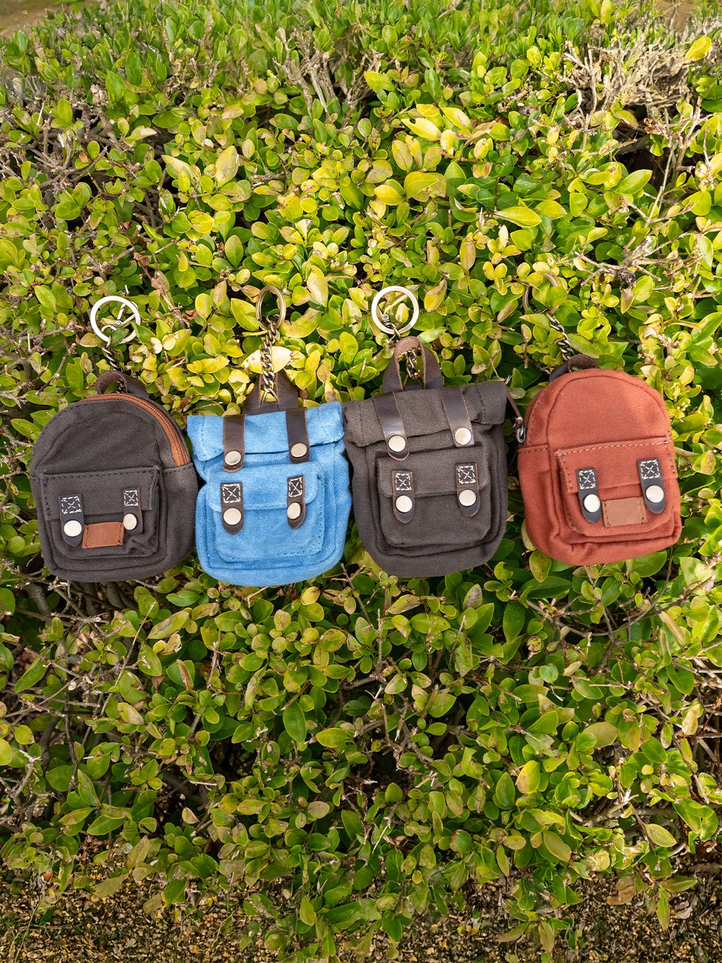 Bali Mini Keyring in Orange - Image 6