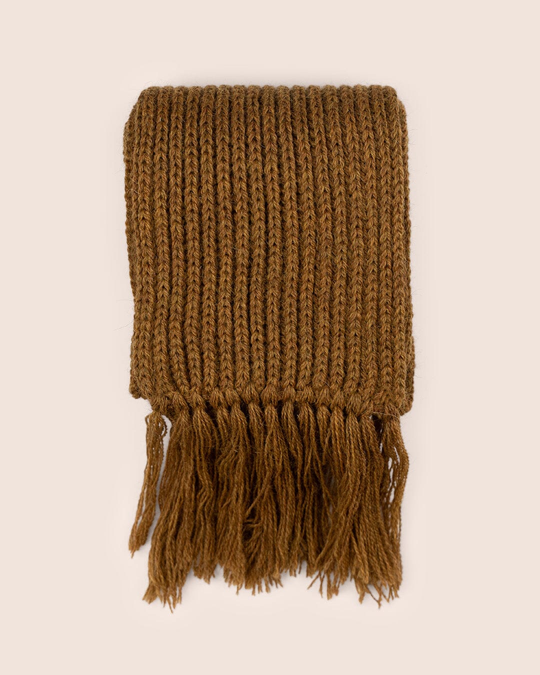 Tay Made in England Wool Scarf in Harvest Green - Image 3