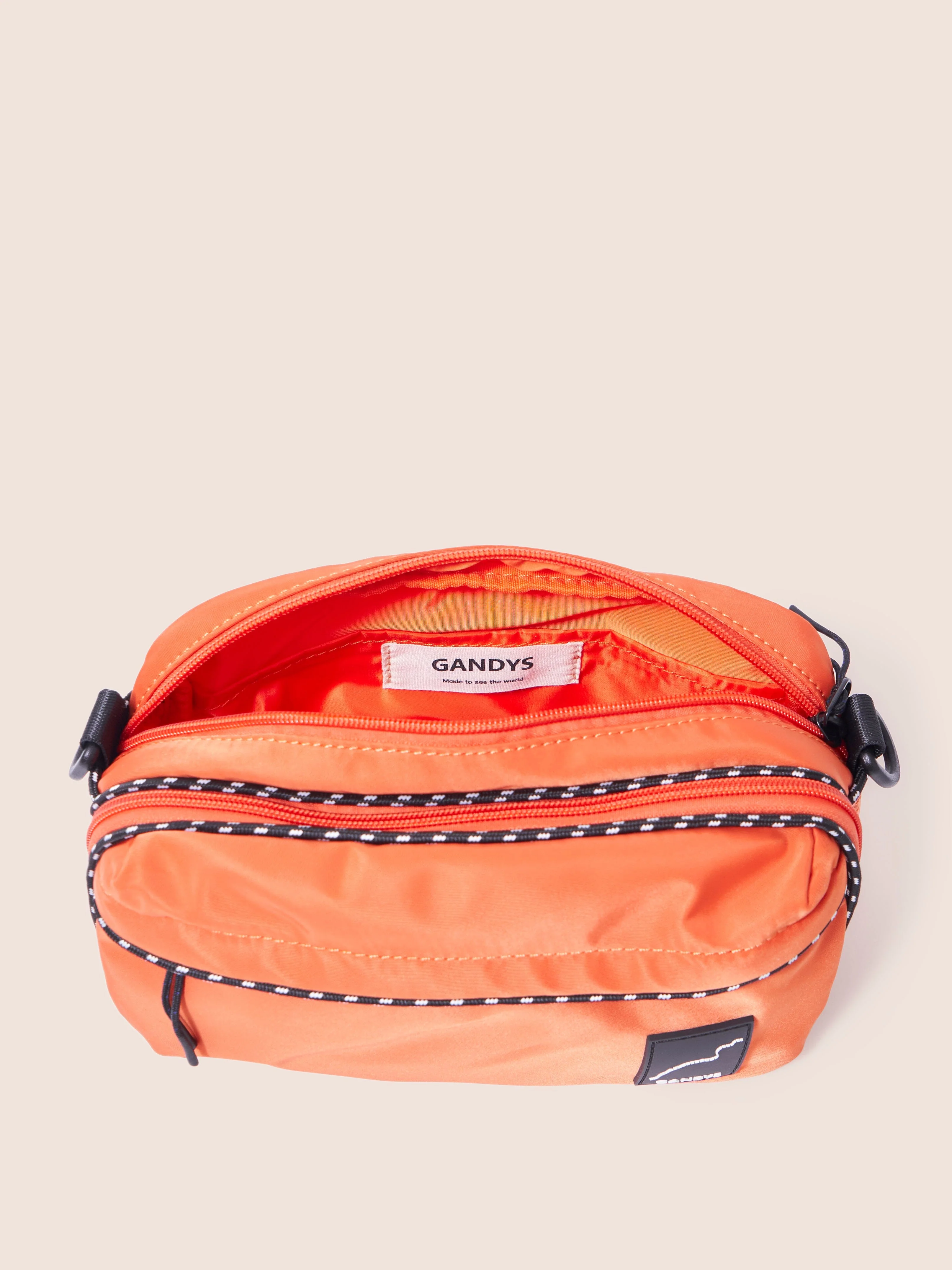 Urban Trek Recycled Modular Crossbody Bag in Orange - Image 6