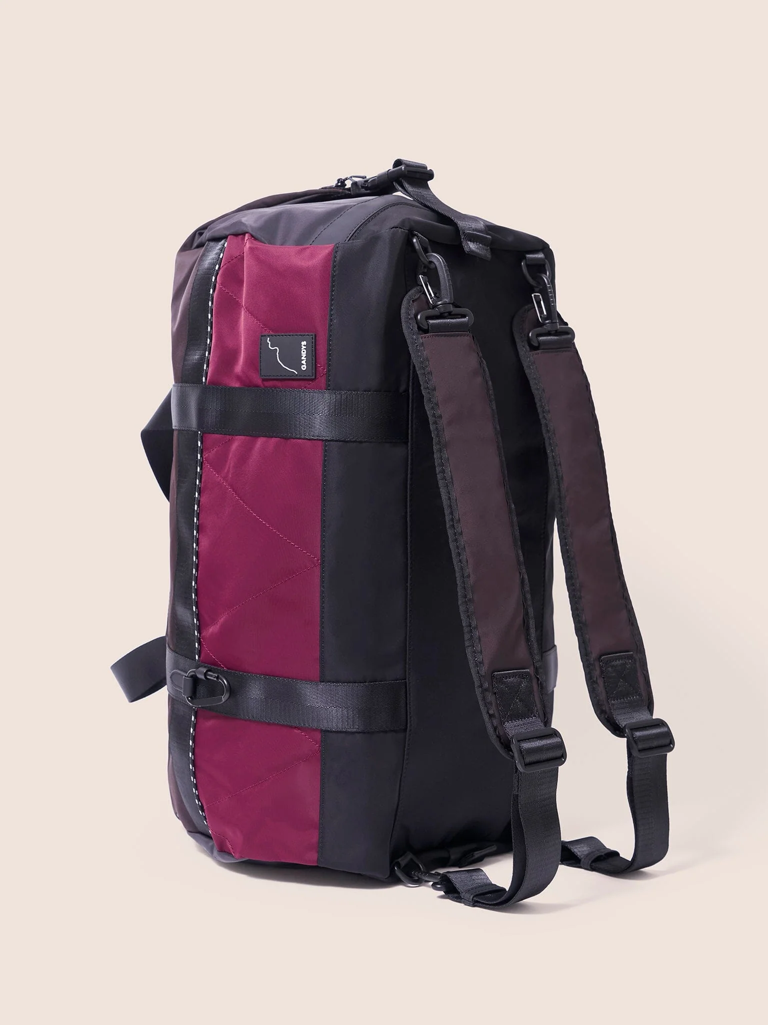 Urban Trek Recycled Modular Weekend Duffle Bag in Brown - Image 5